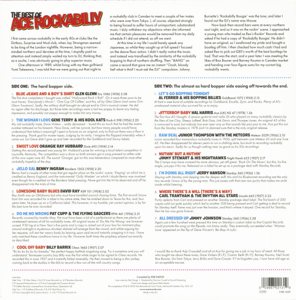 Keb Darge Presents The Best Of Ace Rockabilly (LP)