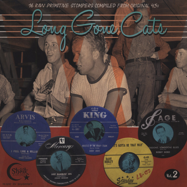 Vol.2, Long Gone Cats - 16 Raw Primitive Stompers Vol.2, Long Gone Cats - 16 Raw Primitive Stompers
