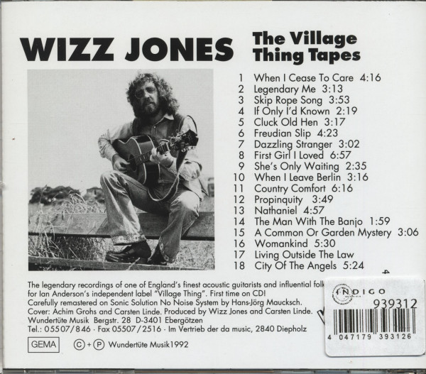 The Village Thing Tapes (CD)