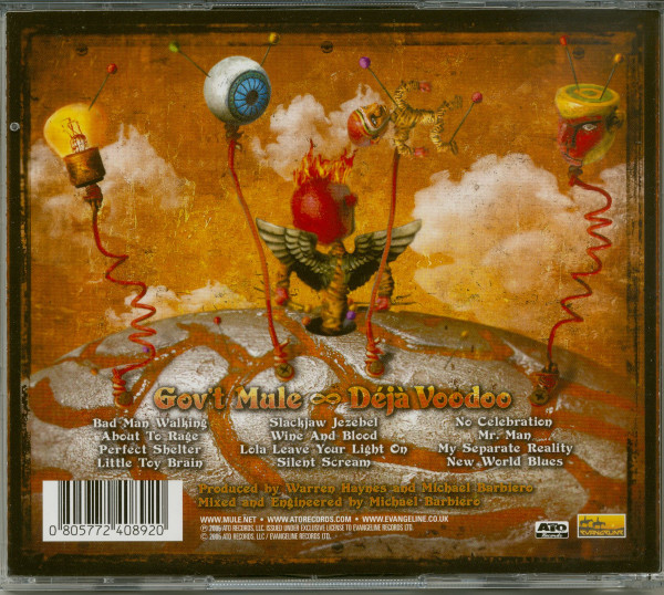 Gov't Mule Deja Voodoo (2-CD)