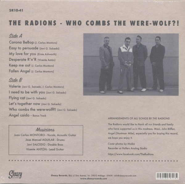 Who Combs The Were-Wolf?! (LP, 10inch)