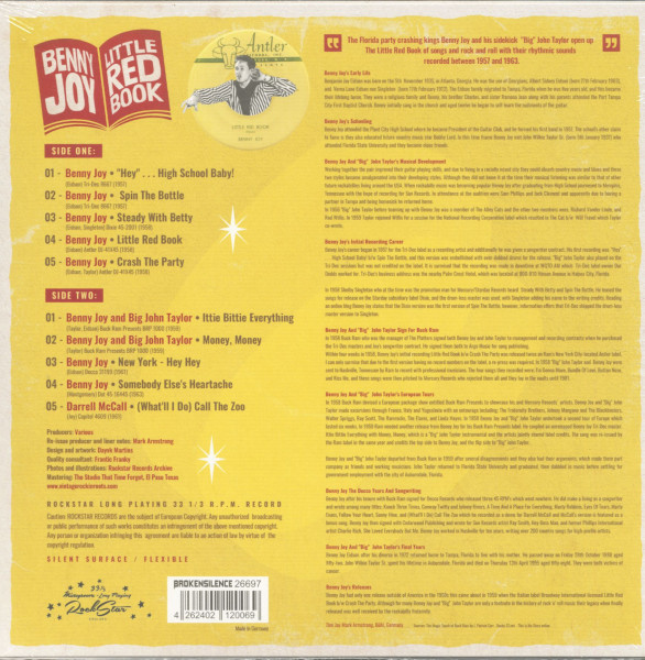 Little Red Book (LP, 10inch & CD)