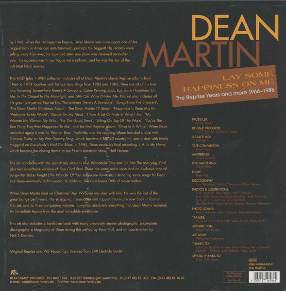 Lay Some Happiness On Me (6-CD & 1-DVD Deluxe Box Set)