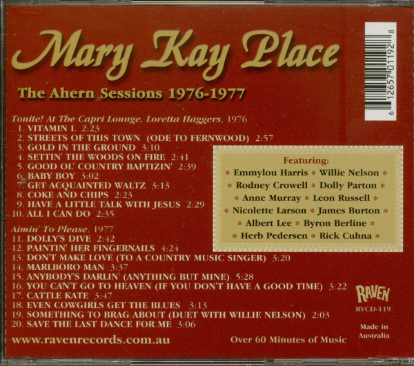 The Ahern Sessions 1976-1977 (CD)