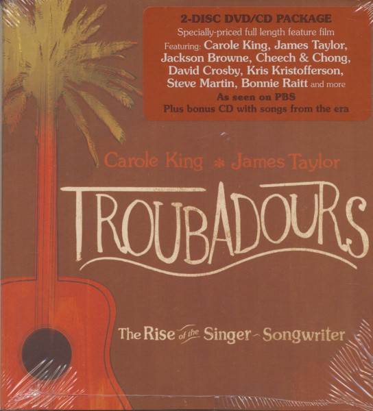 Troubadours - Rise Of The Singer-Songwriter (CD + DVD)
