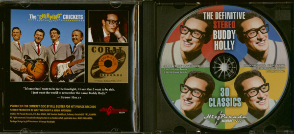 The Definitive Stereo Buddy Holly: 30 Classics (CD)