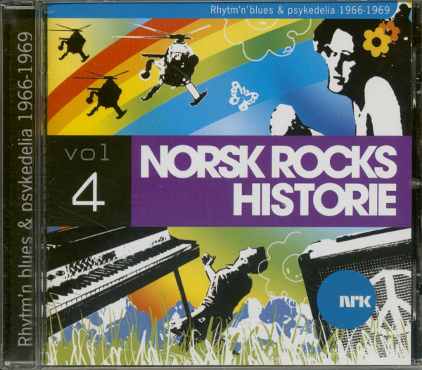 Norsk Rock Historie - R&B & Psych 1966-69 (CD) Norsk Rock Historie - R&B & Psych 1966-69 (CD)