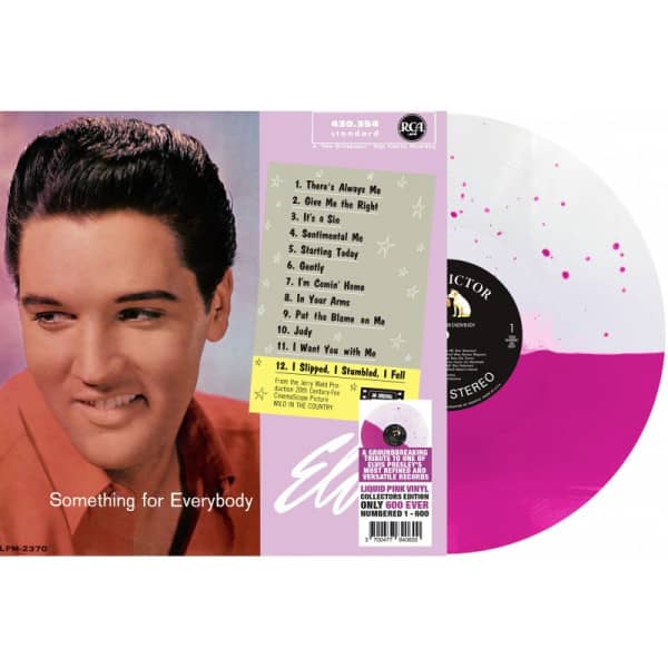 Somemething For Everybody (LP, Pink Liquid Filled Vinyl, Ltd.)