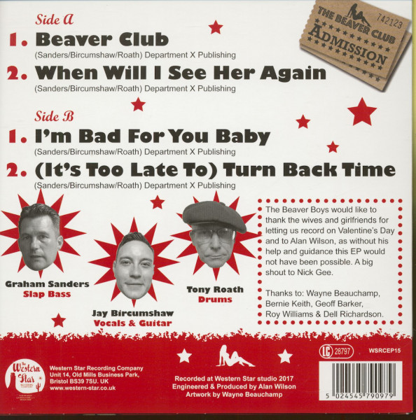 Beaver Fever (7inch, 45rpm, EP)