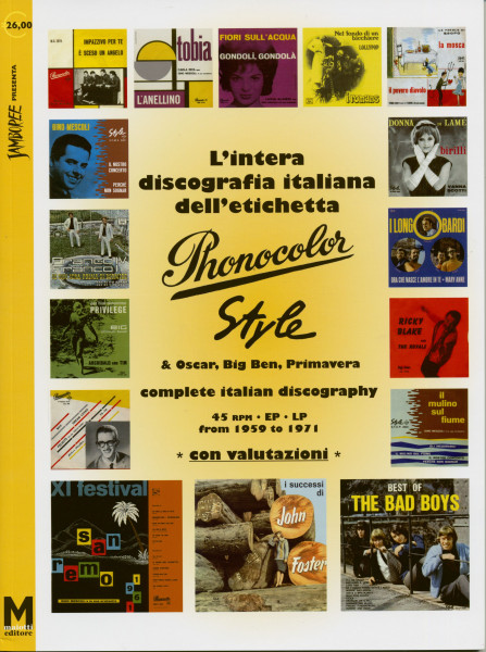 Phonocolor Records - Complete Italian Discography 1959-1971