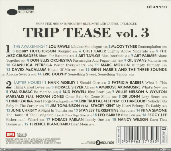Trip Tease Vol. 3 - More Fine Moments From The Blue Note And Capitol Catalogue (2-CD)