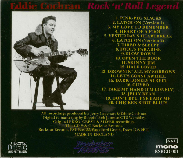 Rock'n'Roll Legend (CD)