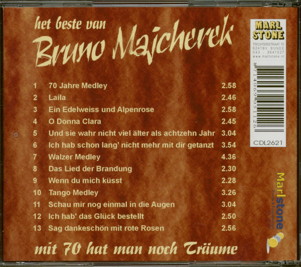 Het Beste Van Bruno Majcherek (CD)
