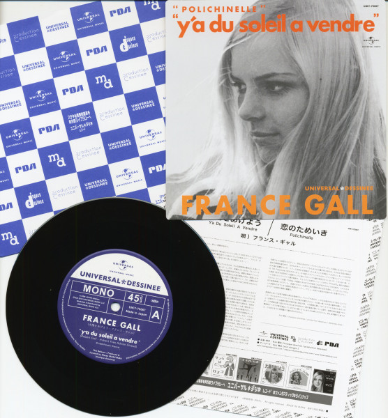 Y'a Du Soleil A Vendre - Polichinelle (7inch, 45rpm, PS, SC, Ltd. Japan Ed.)
