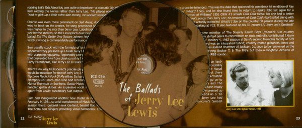 The Ballads Of Jerry Lee Lewis (CD)