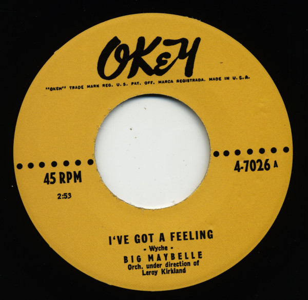 I've Got A Feeling - Ocean Of Tears (7inch, 45rpm) I've Got A Feeling - Ocean Of Tears (7inch, 45rpm)