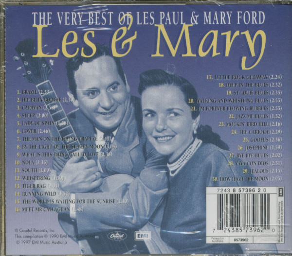 Very Best Of Les Paul & Mary Ford (CD)