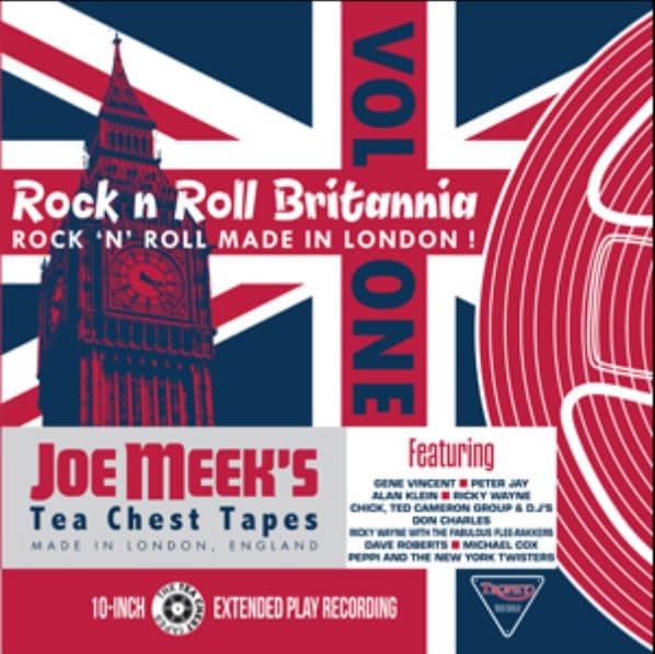 Joe Meek's Tea Chest Tapes - Rock'n'Roll Britannia Vol.1 (LP, 10inch) Joe Meek's Tea Chest Tapes - Rock'n'Roll Britannia Vol.1 (LP, 10inch)