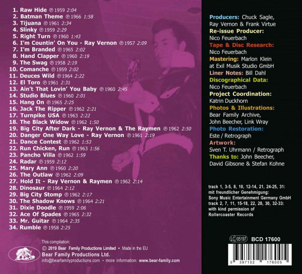Link Wray Rocks (CD)