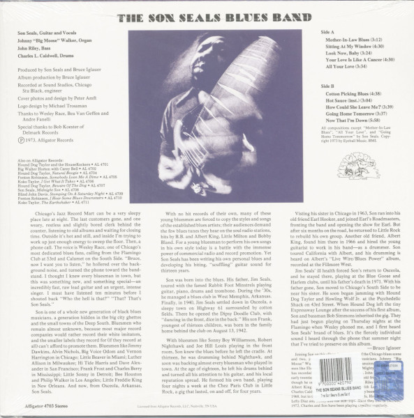 The Son Seans Blues Band (LP)