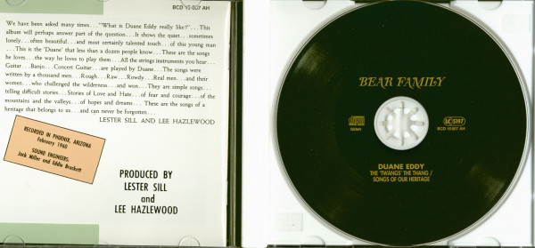 The Twang's The Thang - Duane Eddy Plays Songs Of Our Heritage (CD)