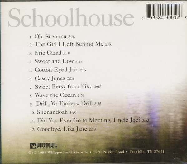 Schoolhouse (CD)