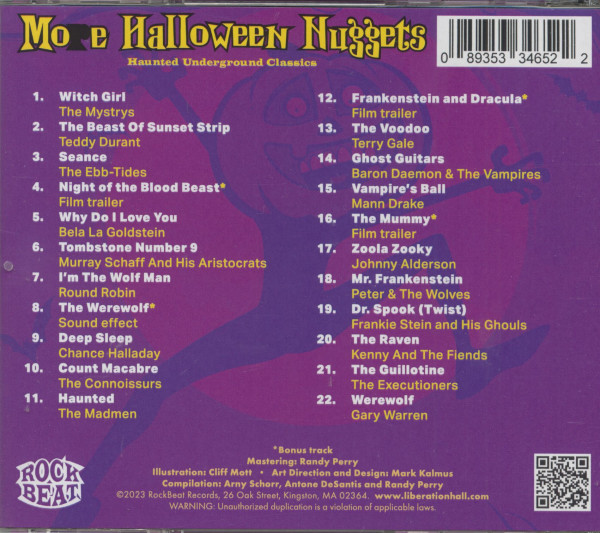 More Halloween Nuggets (CD)