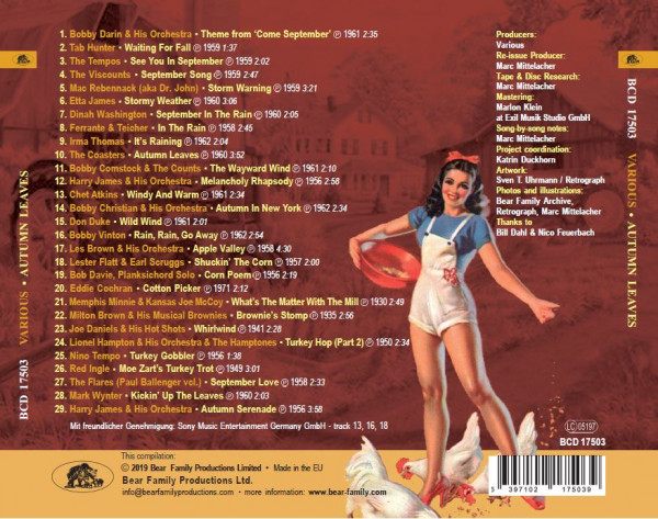 Autumn Leaves – 29 Gems for the Indian Summer (CD)