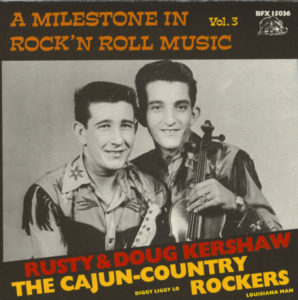 The Cajun Country Rockers - A Milestone In Rock'n'Roll Music Vol.3 (LP) The Cajun Country Rockers - A Milestone In Rock'n'Roll Music Vol.3 (LP)