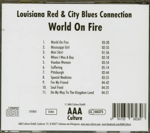 World On Fire (CD)