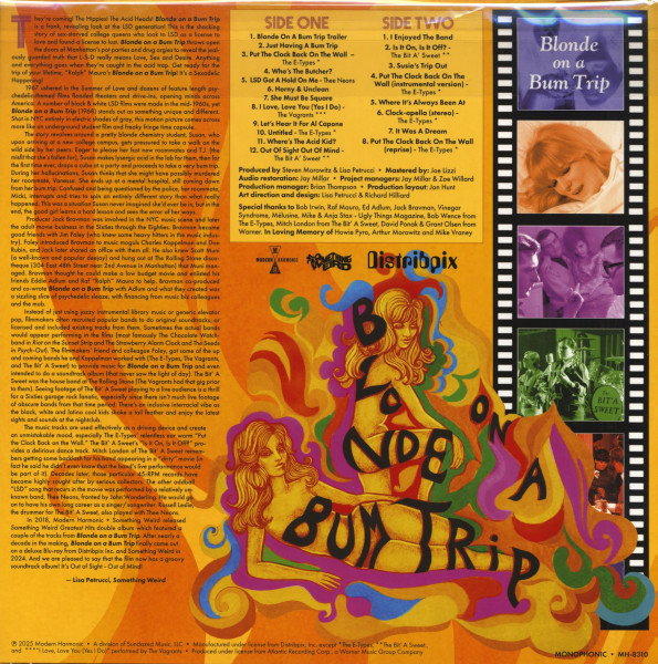Blonde On A Bum Trip - Original Soundtrack (LP)