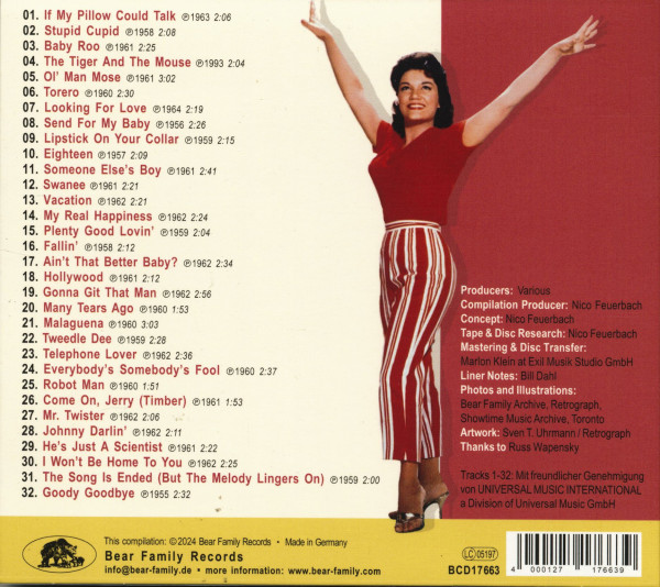 On The Dancefloor With Connie Francis (CD)
