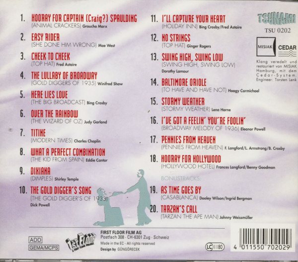 Funny Hits From Hollywood (CD)