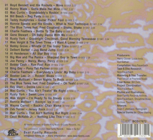 Vol.44 - That'll Flat Git It! - Rockabilly & Rock 'n' Roll From The Vaults Of King, Federal, Audio Lab & DeLuxe Records (CD)