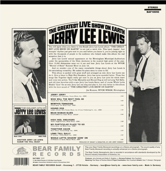 The Greatest Live Show On Earth (LP, 180gram Vinyl)