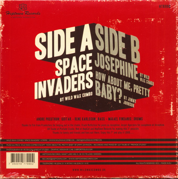 Space Invaders (7inch, EP, 45rpm, PS, SC)