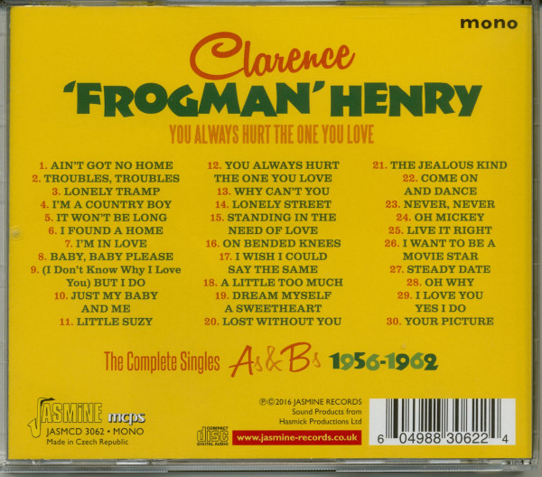 You Always Hurt The One Youe Love (CD)