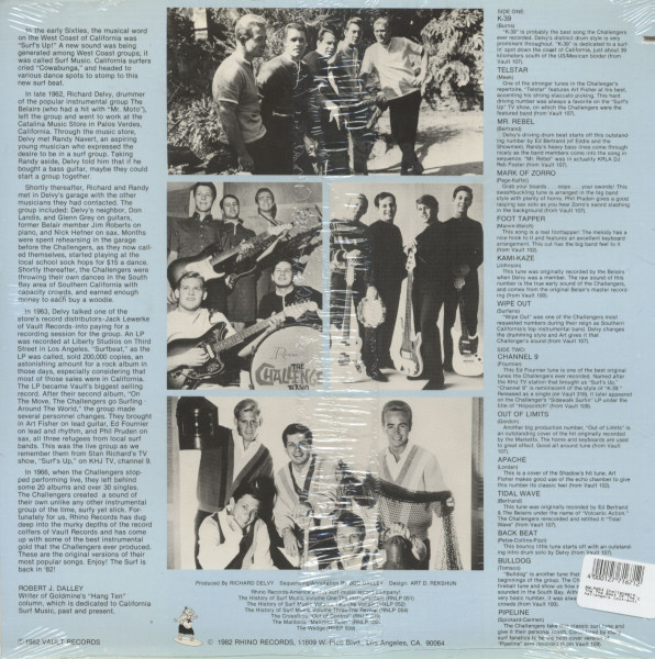 The Best Of The Challengers (LP)