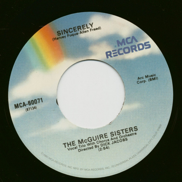 Sincerely - Sugartime (7inch, 45rpm) Sincerely - Sugartime (7inch, 45rpm)