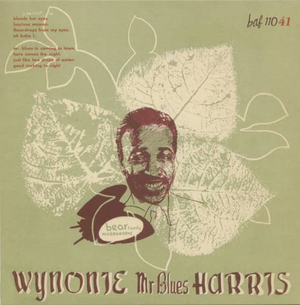 Wynonie ’Mr. Blues’ Harris (LP, 10inch, Ltd.)