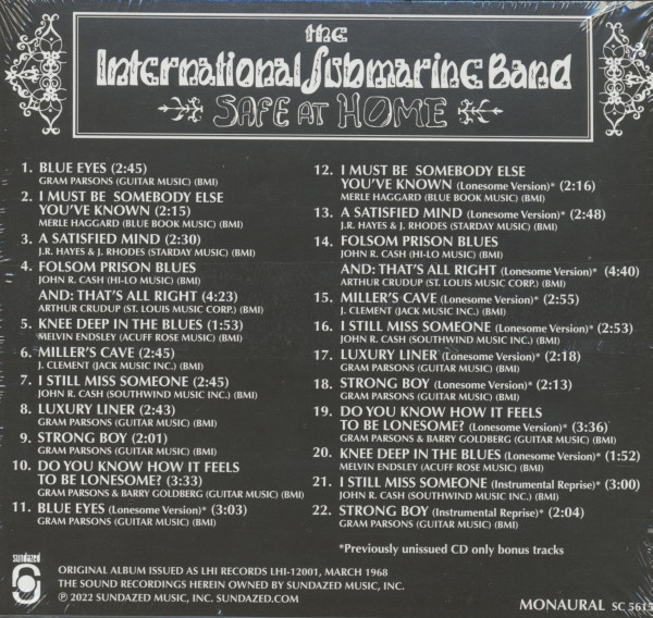 Safe At Home (CD)