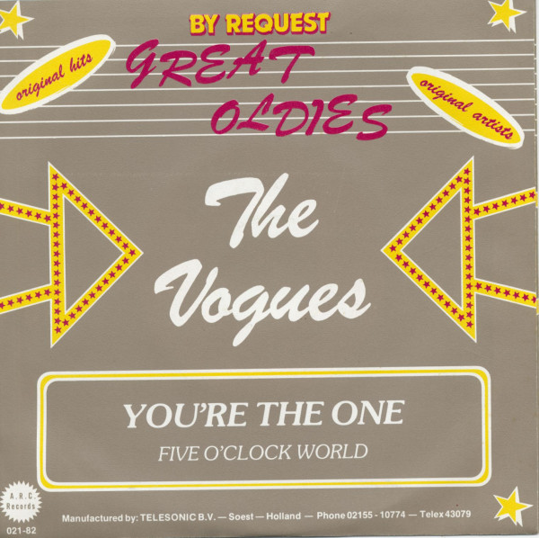 You're The One - Five O'Clock World (7inch, 45rpm)