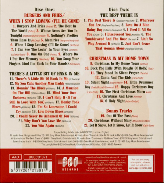 Burgers And Fries...plus (2-CD)