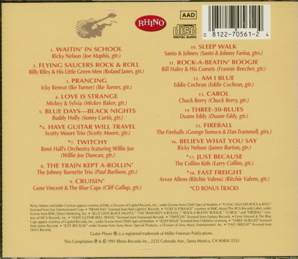 50s, Legends Of Rock & Guitar Vol.2 (CD)