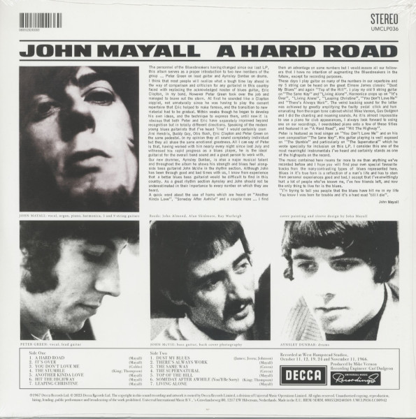 A Hard Road (LP)