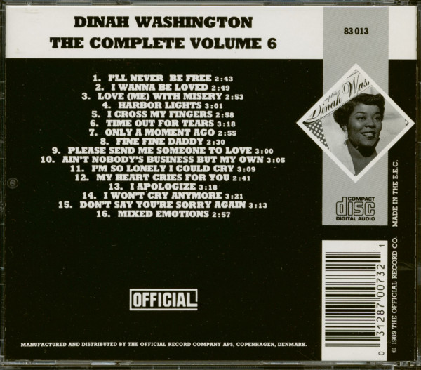 The Complete Volume 6 - 1950-1961 (CD)