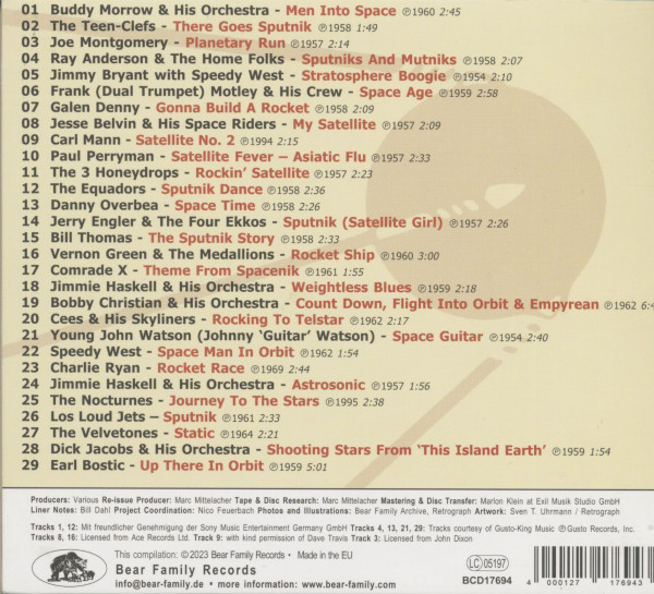 Sputnik! - The Launch of the Space Race (CD)