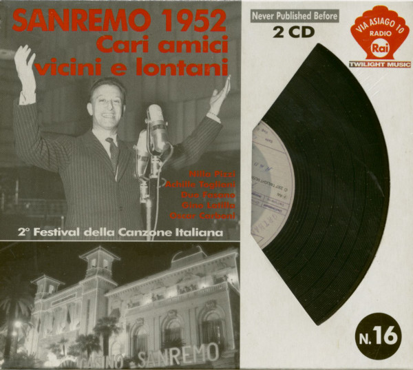 Sanremo 1952 - Cari Amici Vicini E Lontani (2-CD)