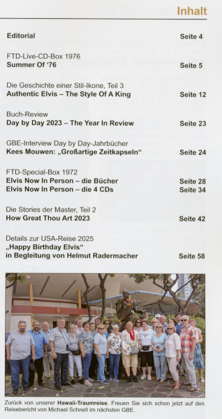Golden Boy Elvis - Fachmagazin 1-2024