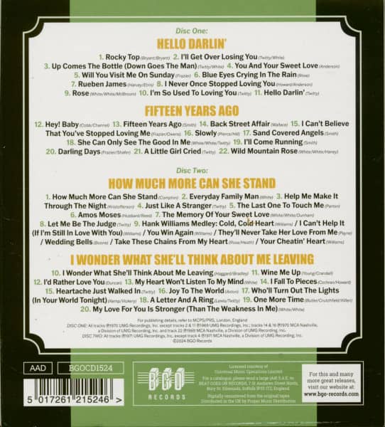Hello Darlin'...Four Albums (2-CD)